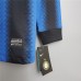 Inter Milan 10/11 Home Blue Long Sleeve Soccer Jersey